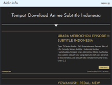 Tablet Screenshot of aidin.info